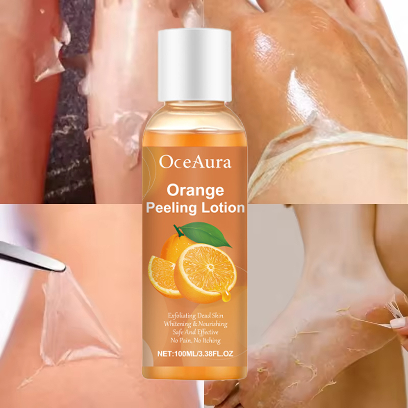 Skincare Omg - Gentle Peel-off Body Oil, Orange Exfoliating