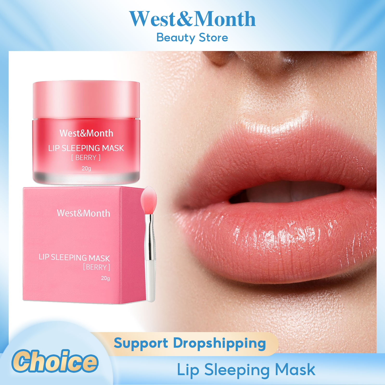 Skincare Finally Found You - Sleeping Lip Mask Anti-Chapped Plump Exfoliating
