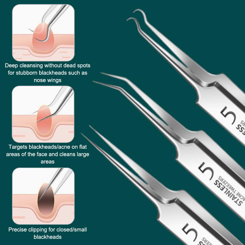7/8Pcs Blackhead Remover Kit P - Skincare Qv 评论和价格
