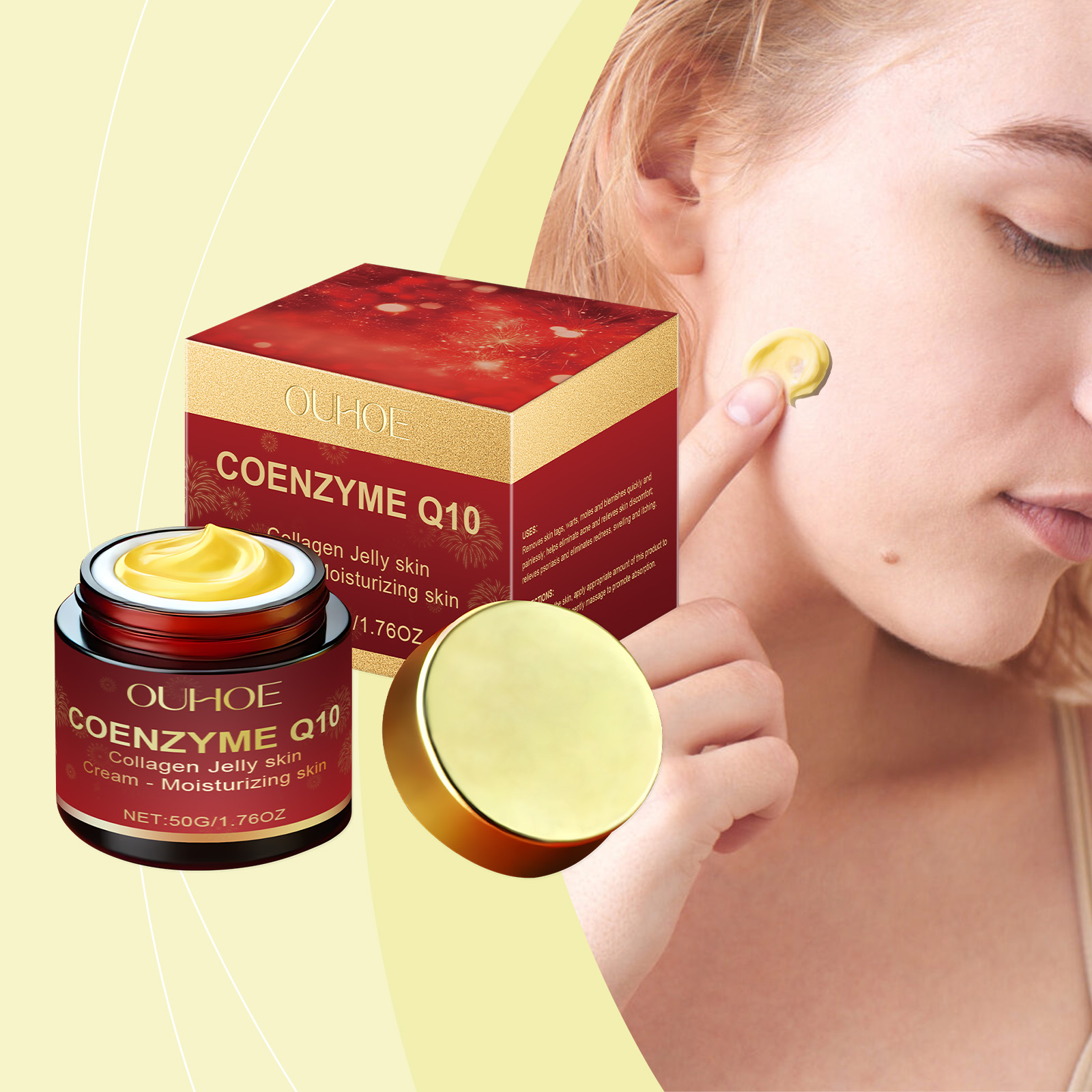 OUHOE Coenzyme Q10 Collagen Re - Coenzyme Q10 Cream 评论和价格