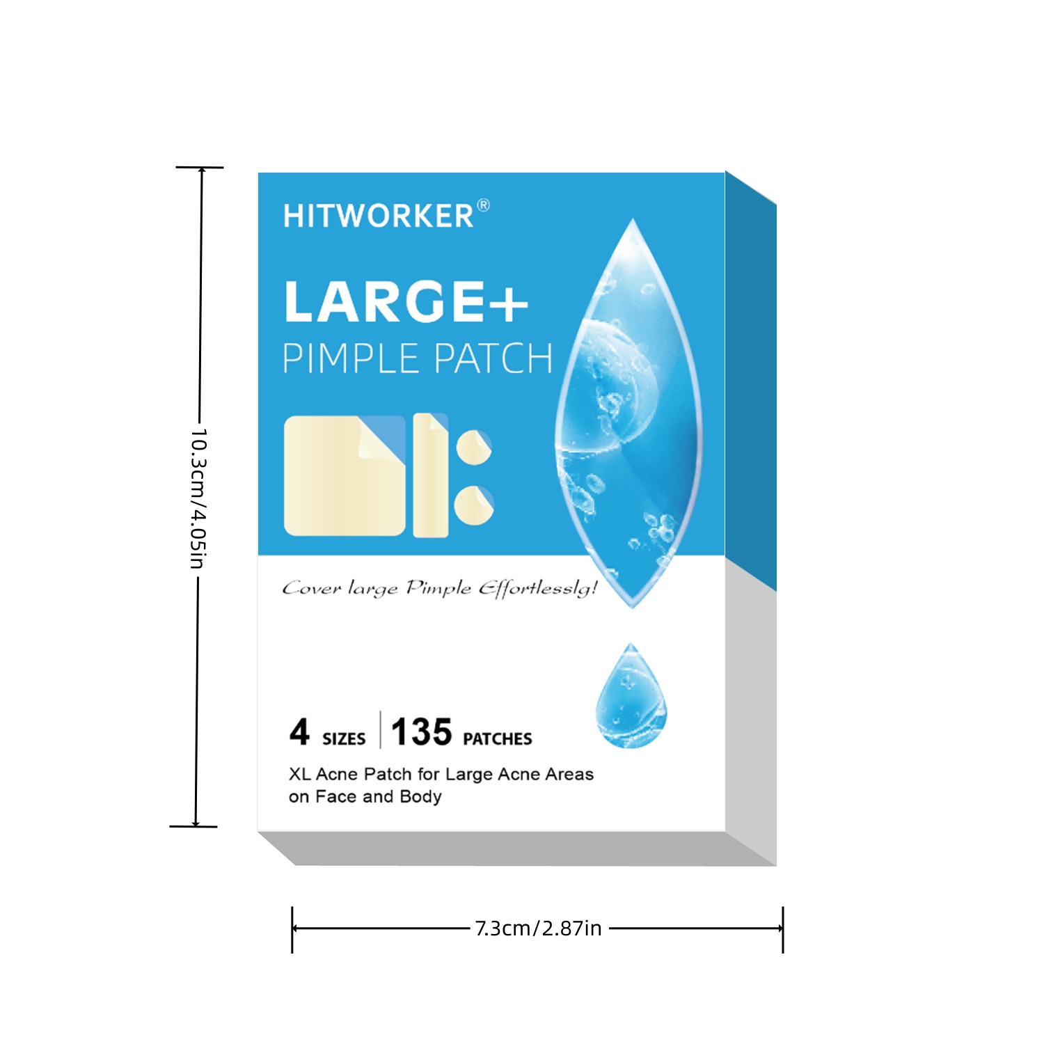 135pcs hydrocolloid pimple pat - Skincare Whitening 评论和价格